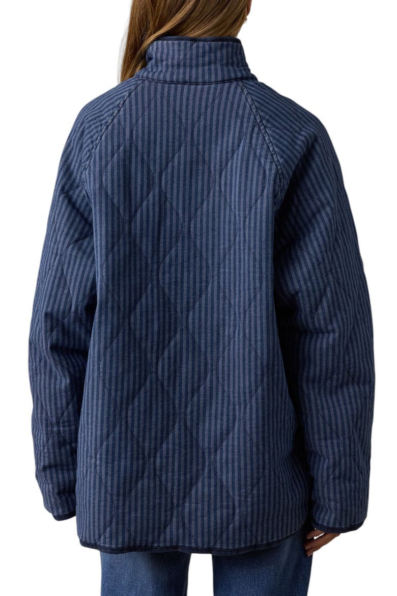 Topsail Quilted Jacket, Alternate, color, RIVERLINE STRIPE