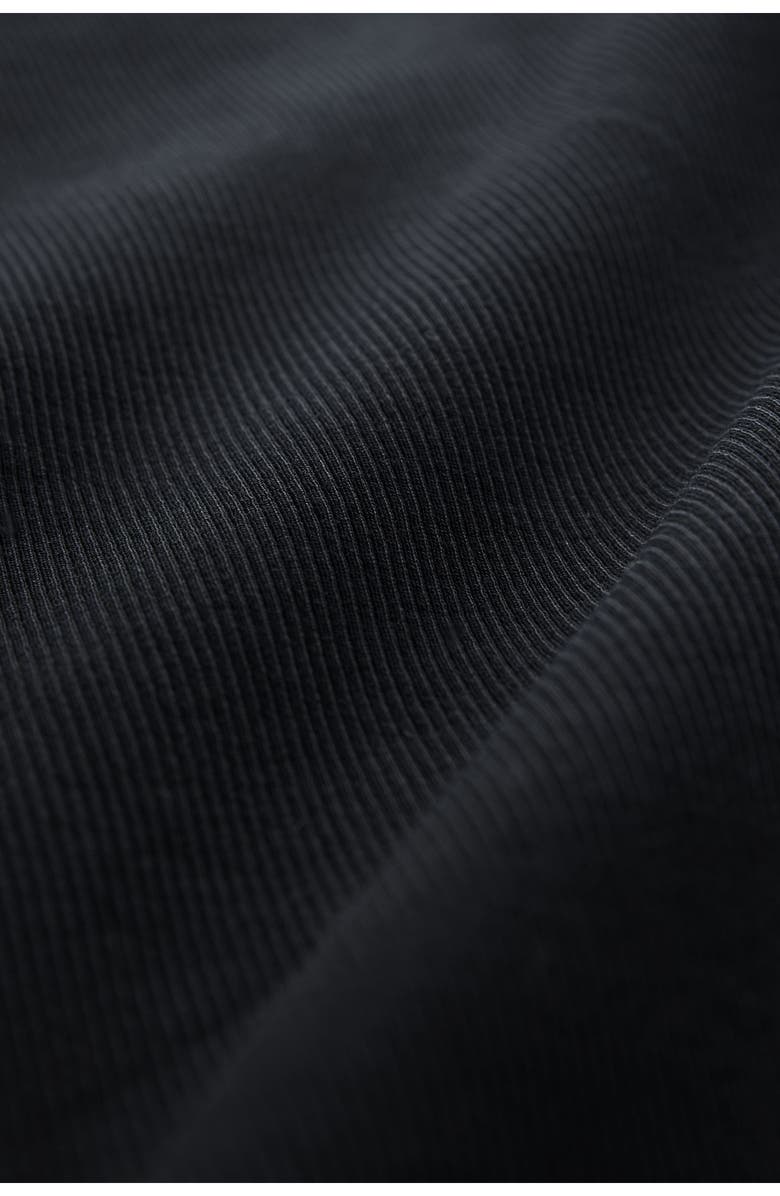 NEXT Monochrome Embroidered Cotton Rib Tank, Alternate, color, Black