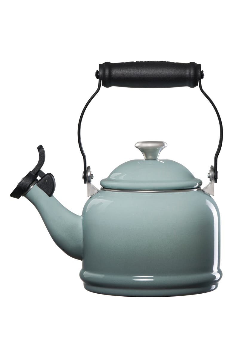 Le Creuset Demi Tea Kettle, Alternate, color, Sea Salt