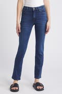 FRAME Le High Ripped Straight Leg Jeans
