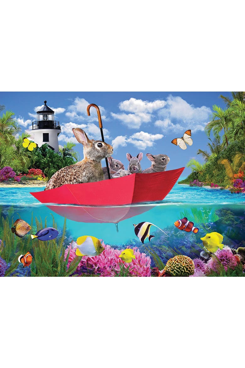 Family Cruise 300 piece Jigsaw Puzzle for Adults, Alternate, color, Multicolor