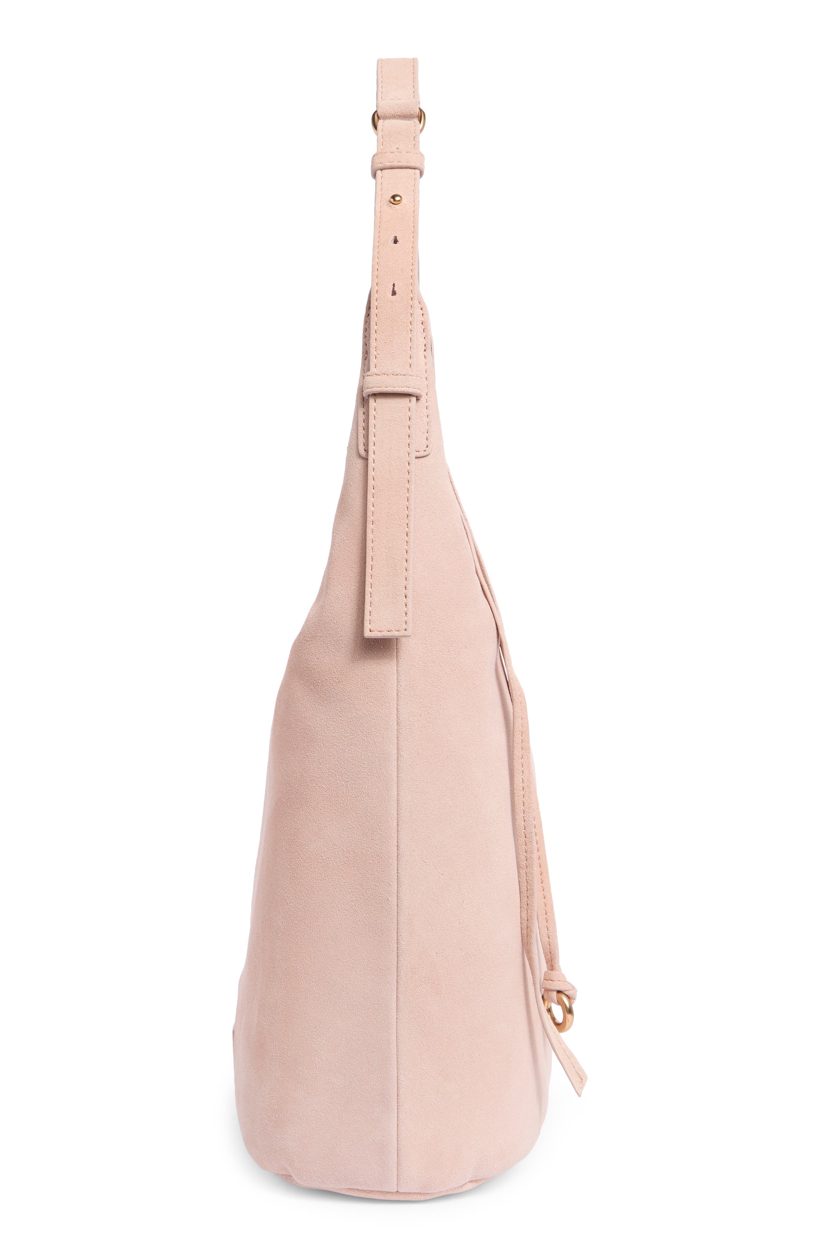 Sam Edelman Elaina Hobo Bag, Alternate, color, Dusty Pink