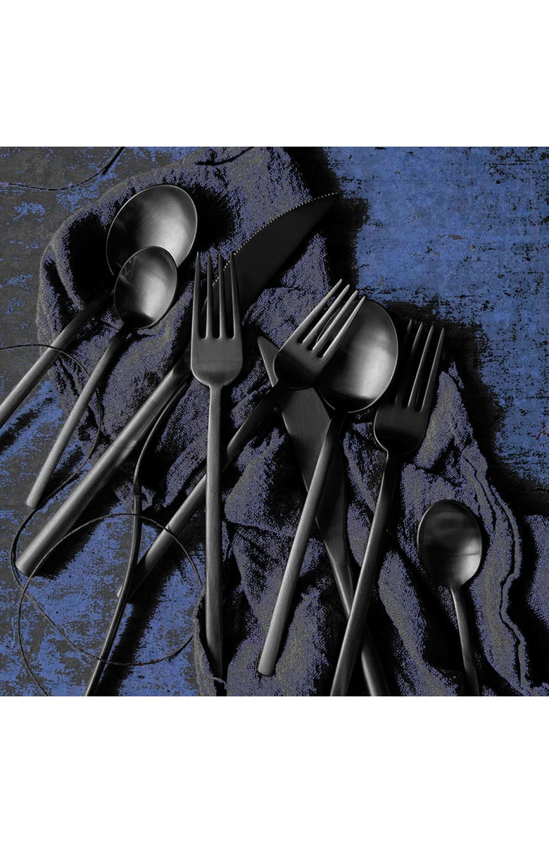 Mepra Due Serving Set - 2 Pieces, Alternate, color, Ice Black Gold