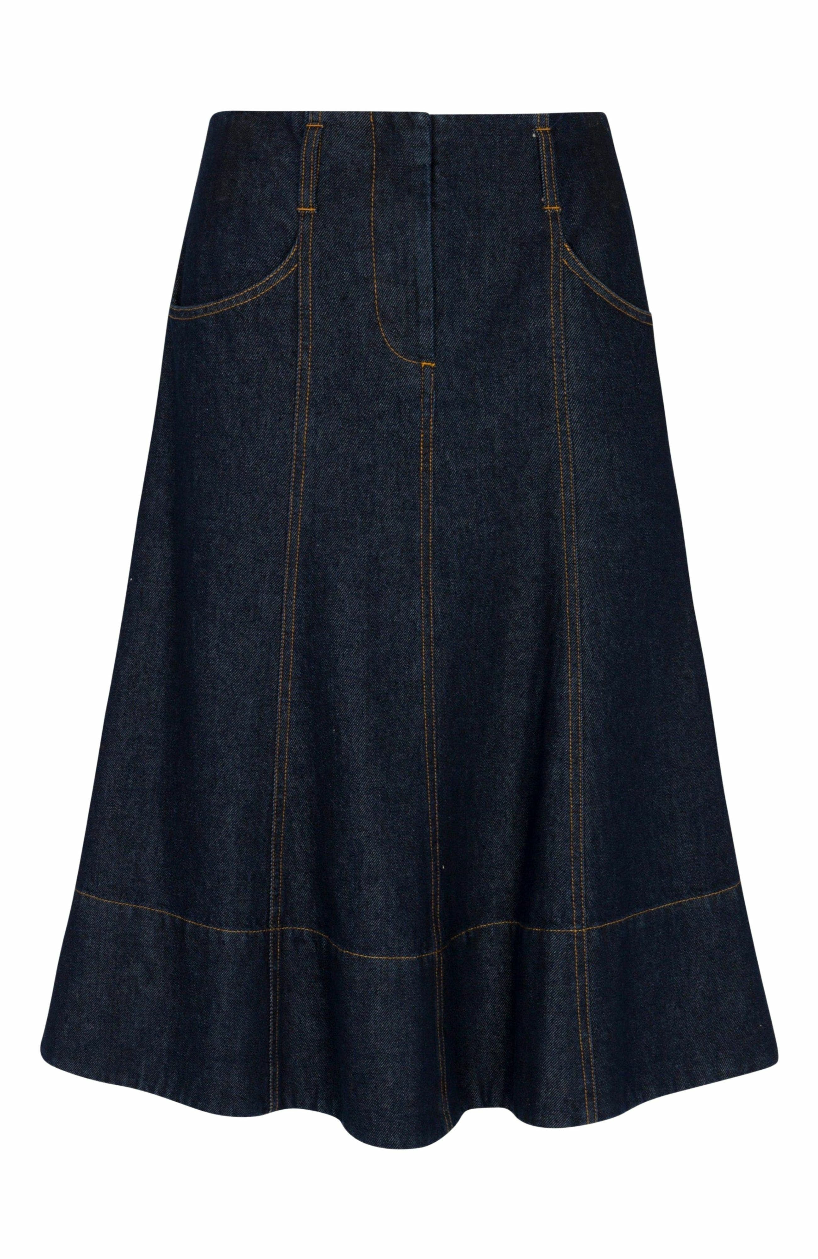 Rebecca Taylor Gabrielle Denim Skirt (Women) | Nordstrom