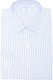 Brooks Brothers Regular Fit Non-Iron Stripe Button-Down Shirt
