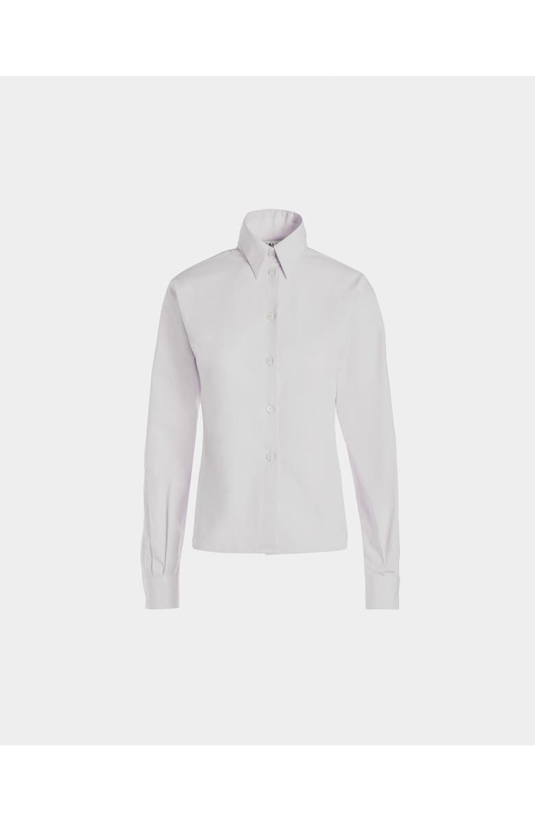 Bally Cotton Long Sleeve Shirt, Main, color, White
