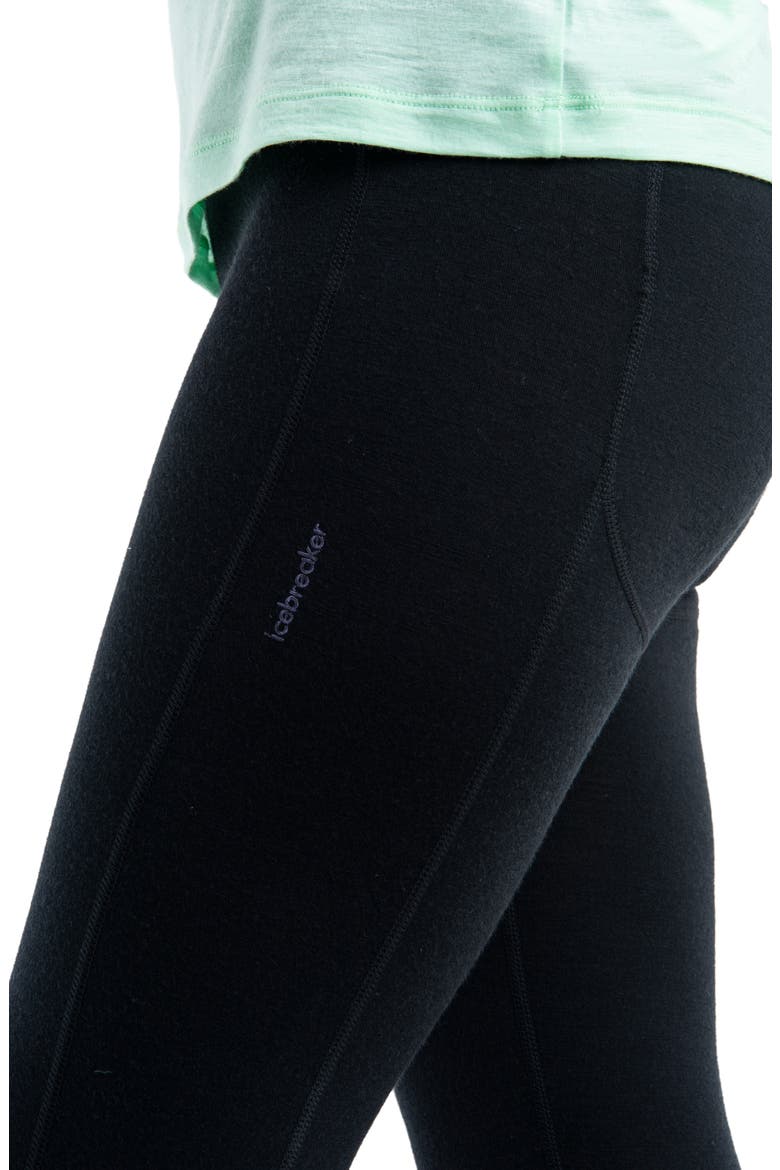 Merino Wool 260 Fastray II Leggings, Alternate, color, BLACK