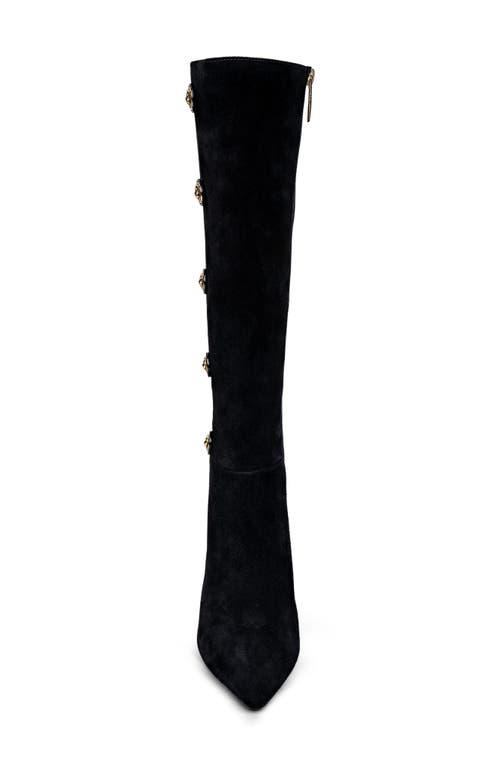L'agence Octavie Over The Knee Boot In Black