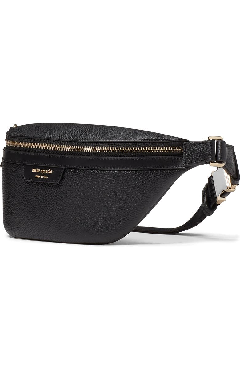 Kate Spade New York hudson pebbled leather belt bag, Alternate, color,