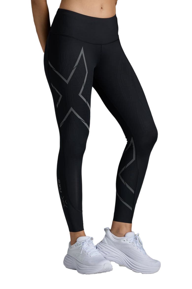 Light Speed Mid-Rise CompTight, Alternate, color, Black/ Black Reflective