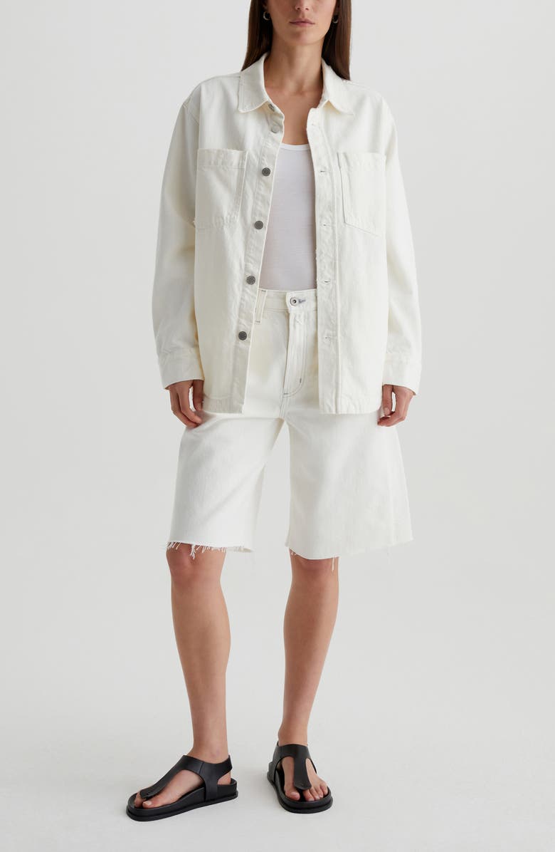 AG Vita Denim Shirt Jacket, Alternate, color, 