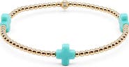Bowood Lane Halo Cross Bracelet