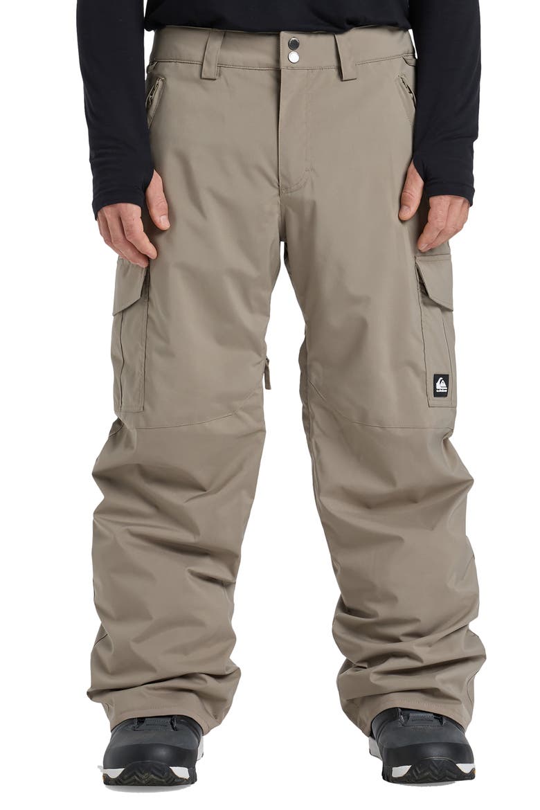 Porter Waterproof Snow Pants, Main, color, FALLEN ROCK