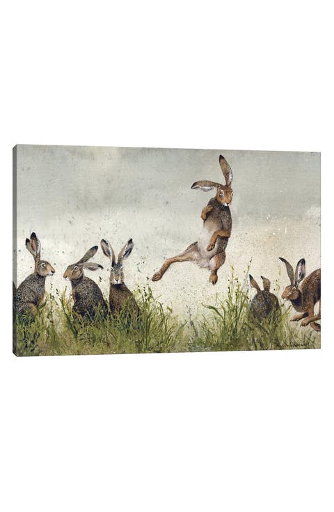 Hijinx Canvas Art Print by Maggie Vandewalle, 8" x 12"