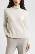 Nordstrom Oversize Cashmere Turtleneck Sweater