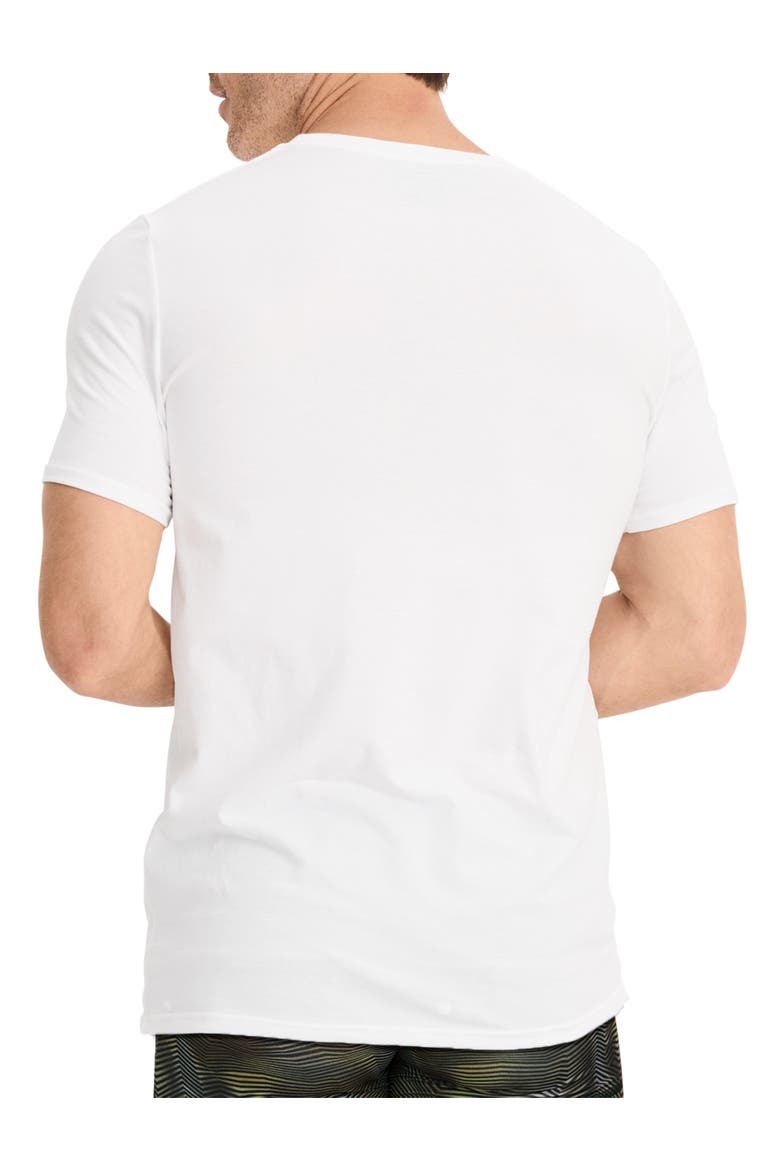 Big & Tall 2-pk Performance Stretch Crewneck T-Shirts, Alternate, color, WHITE
