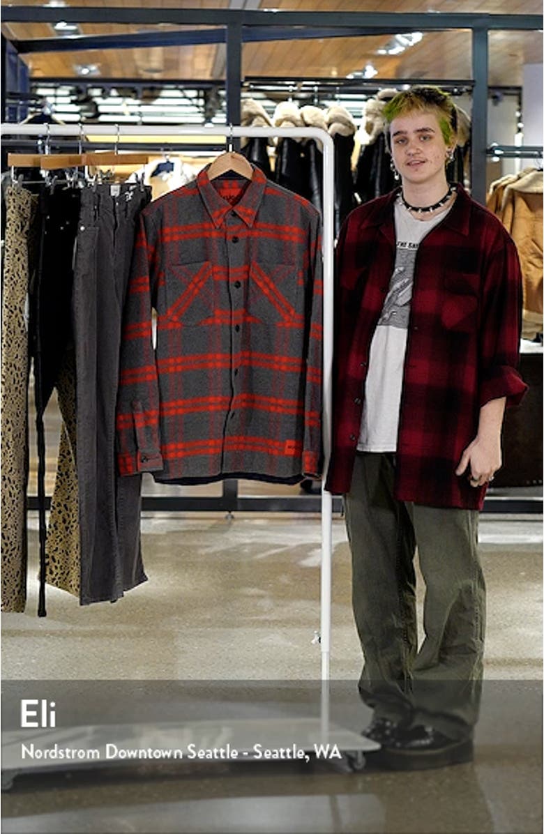 Men's Emeni Plaid Overshirt, sales video thumbnail