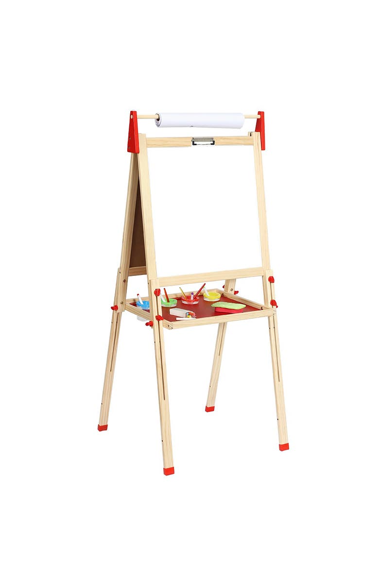 Easy Playhouse Easel Chalk & White Board 18.5 X 18.5", Main, color, Multicolored