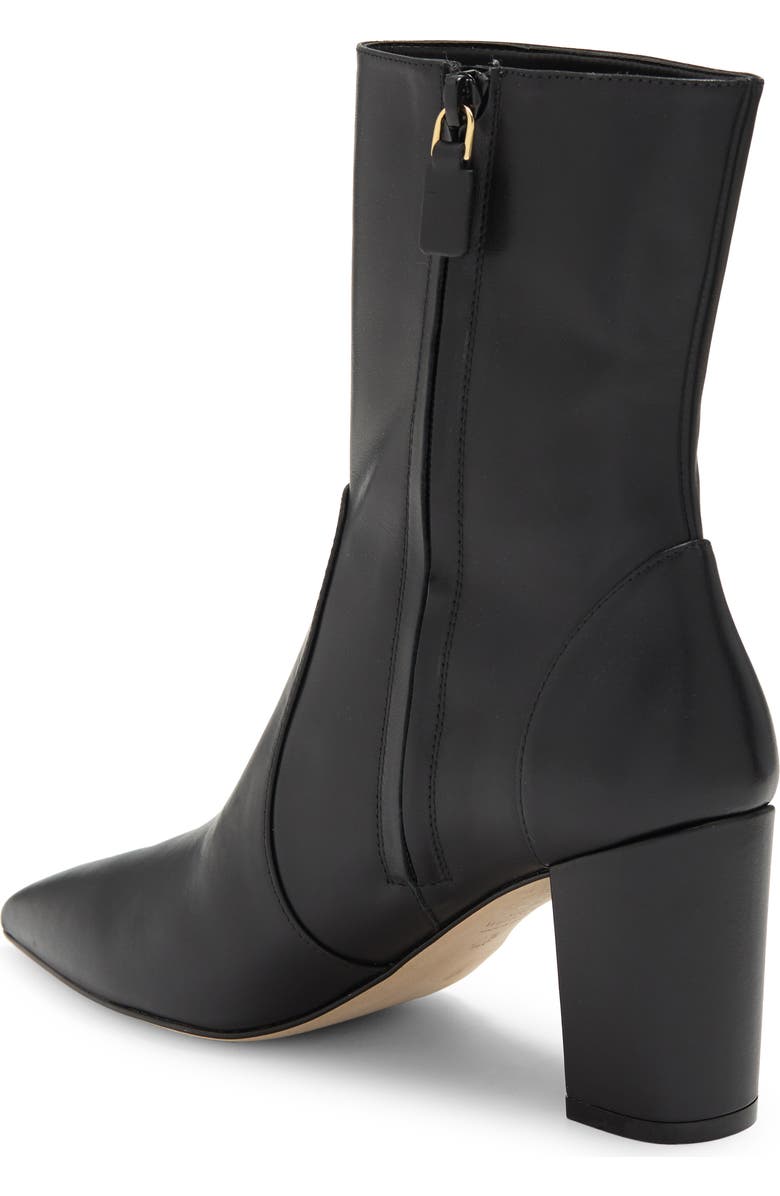 Stuart Weitzman Renegade Block Heel Bootie, Alternate, color, Black