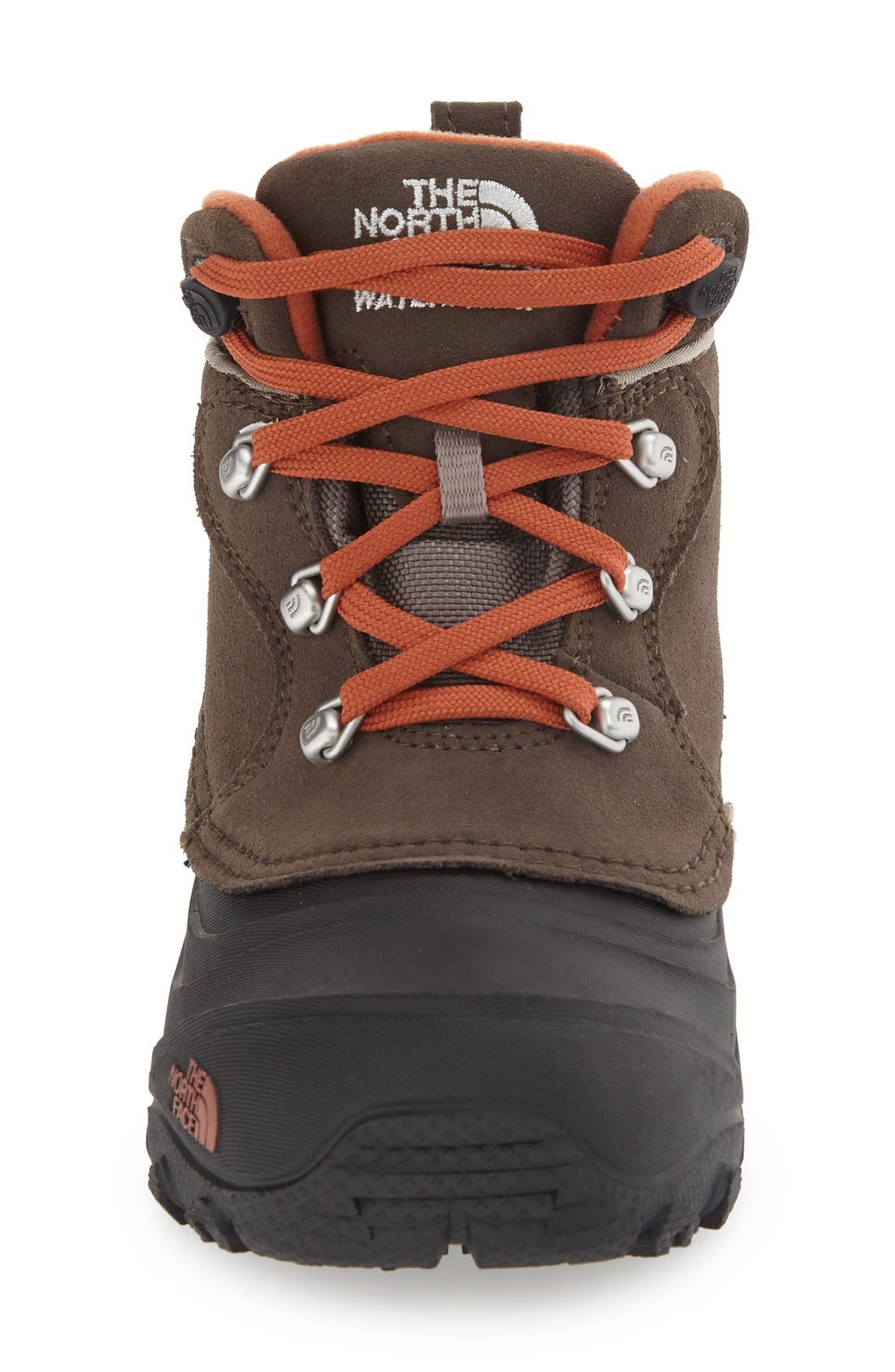 'Chilkat II' Waterproof Insulated Snow Boot, Alternate, color, MUD PACK BROWN/ SIENNA ORANGE