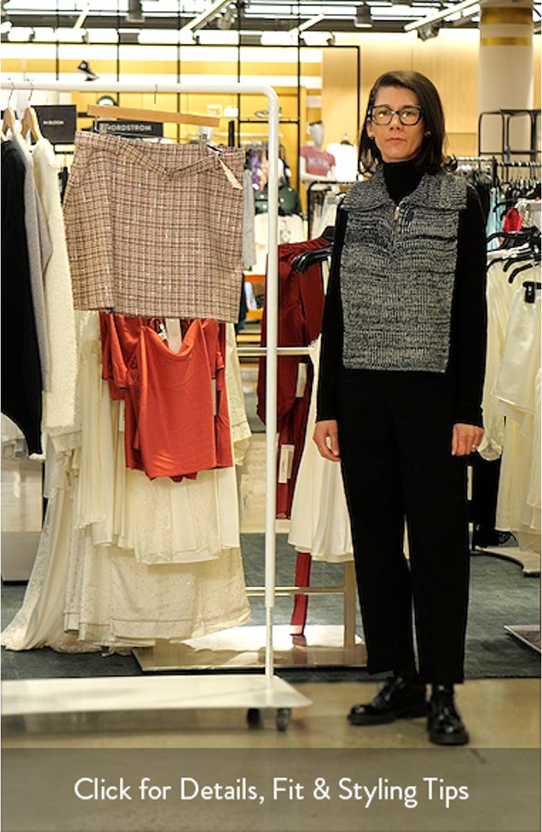 Tweed A-Line Miniskirt, sales video thumbnail