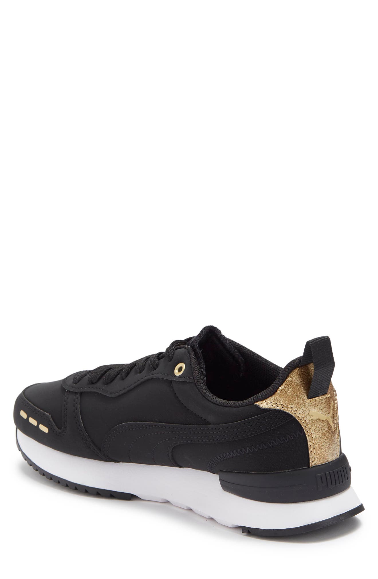 PUMA R78 Raw Metallics Athletic Shoe, Alternate, color, 