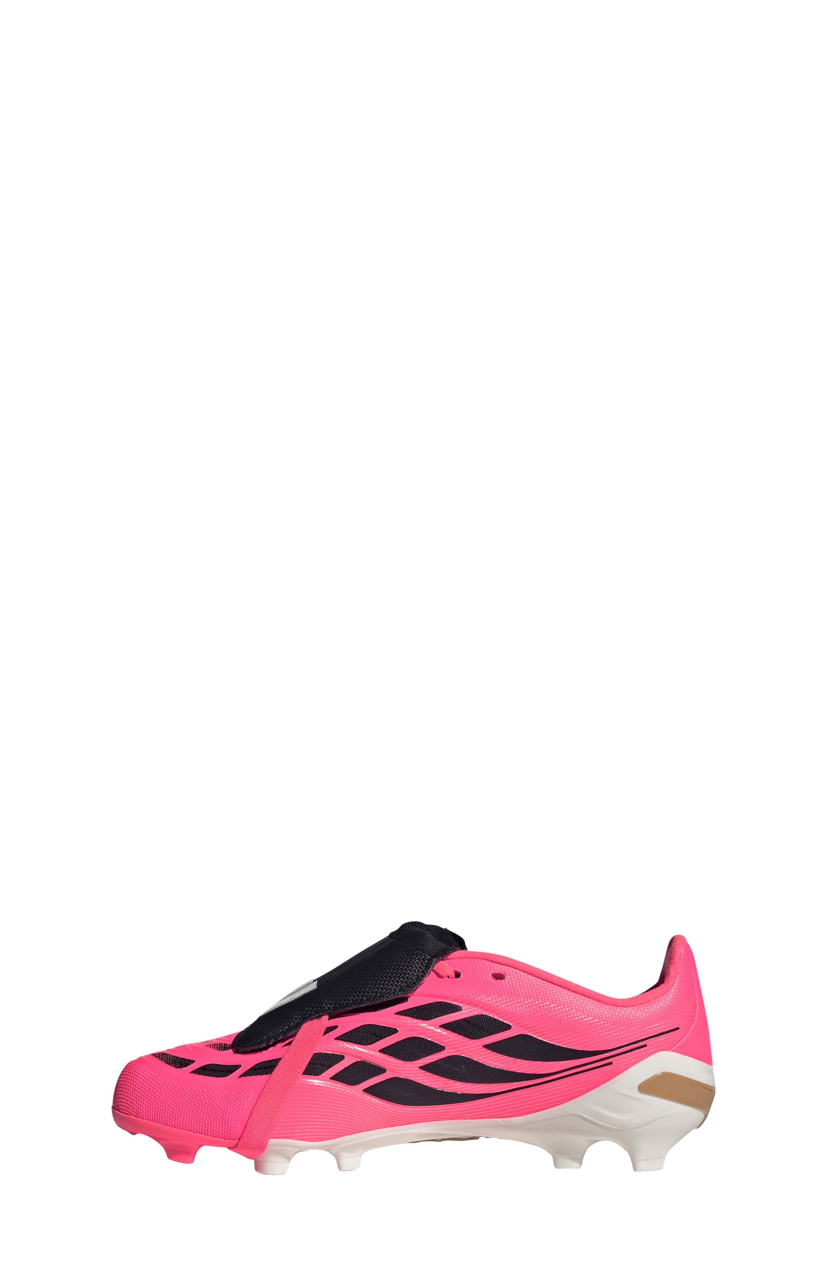 Kids' Predator League Firm Ground Soccer Cleat, Alternate, color, TURBO/ CHROME/ BLACK