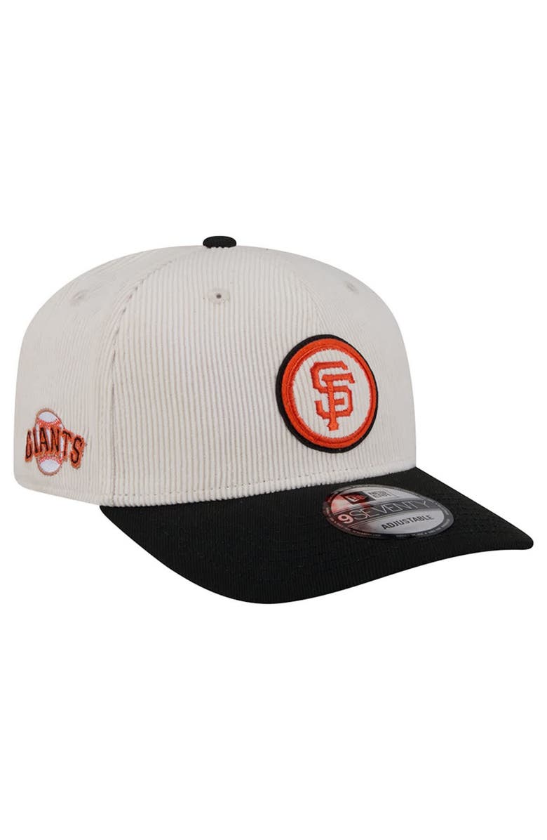 New Era Men's New Era Cream San Francisco Giants Loyal 9SEVENTY Adjustable Hat, Main, color, Cream