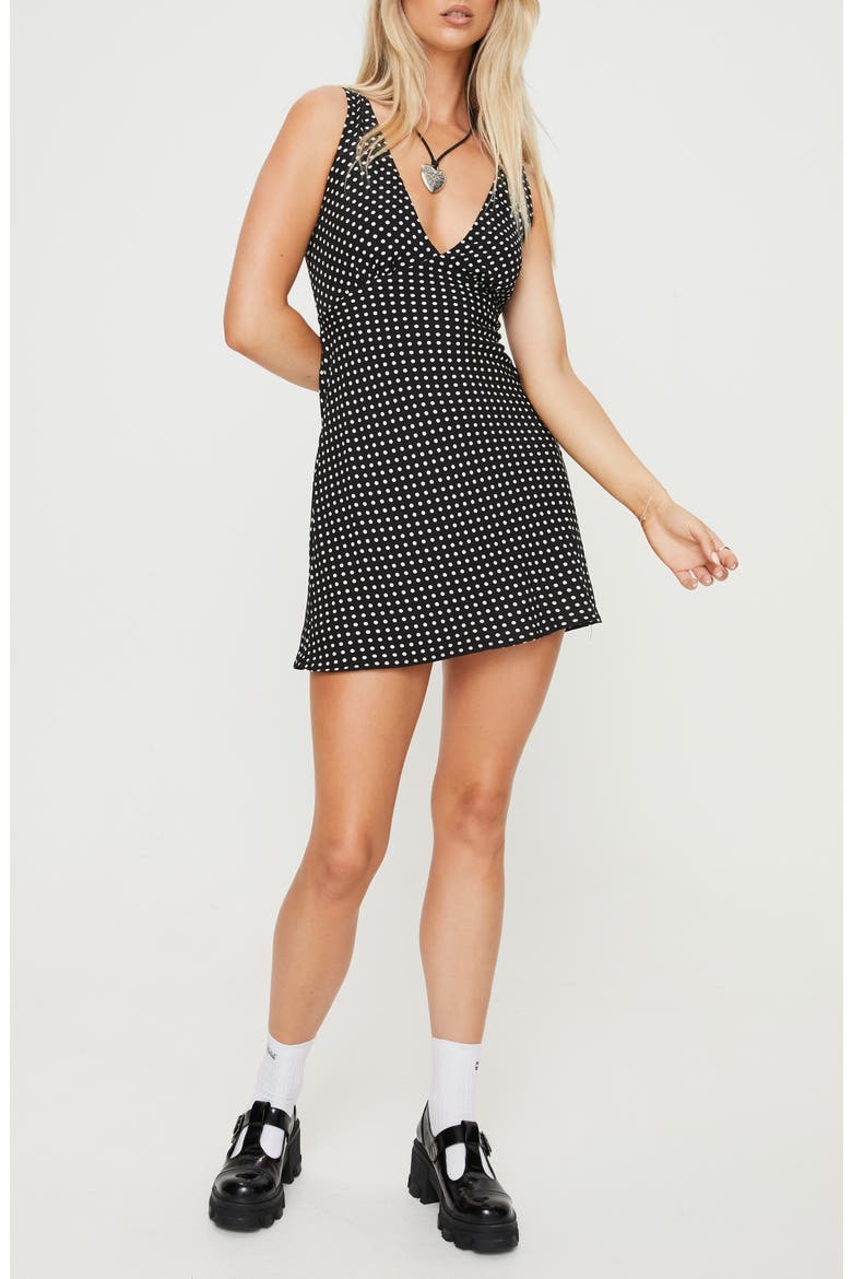 Nellie Minidress, Main, color, BLACK