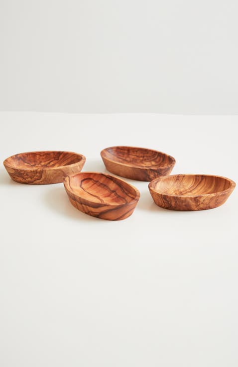 Olivewood Aperitivo Bowls - Set of 4