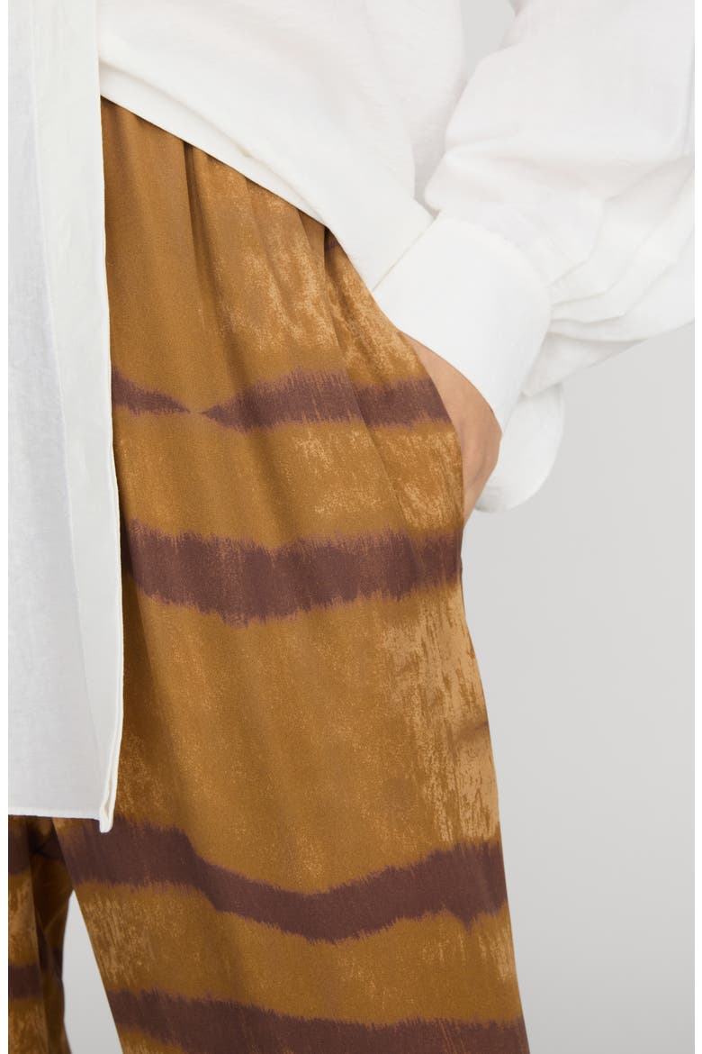 The Silk Lounge Pants, Alternate, color, LIGHT TIGER MULTI