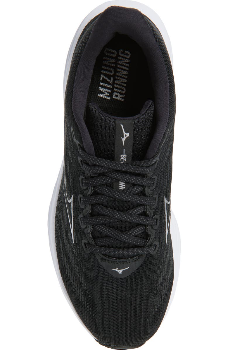Mizuno Wave Runner 28 Running Shoe, Alternate, color, Black-Silver