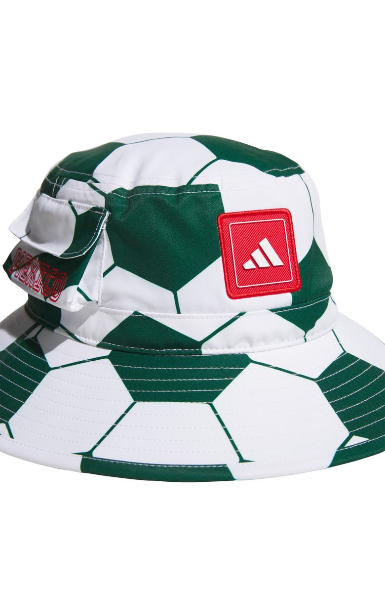 adidas Mexico Ball Boonie Hat, Alternate, color, 