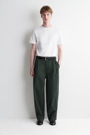 COS Cotton Relaxed-fit Barrel-leg Utility Pants