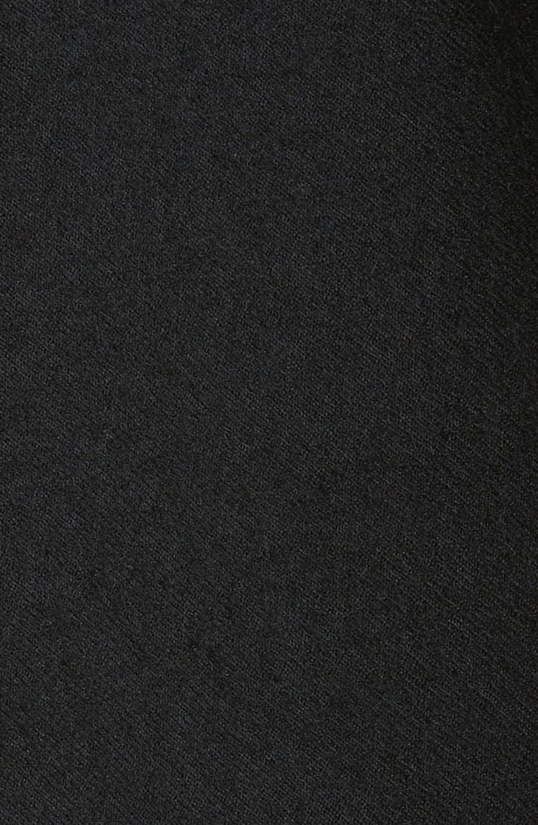 Tao Comme des Garçons Tricot Comme des Garçons Wool & Linen Blend Hooded Cape Jacket, Alternate, color,