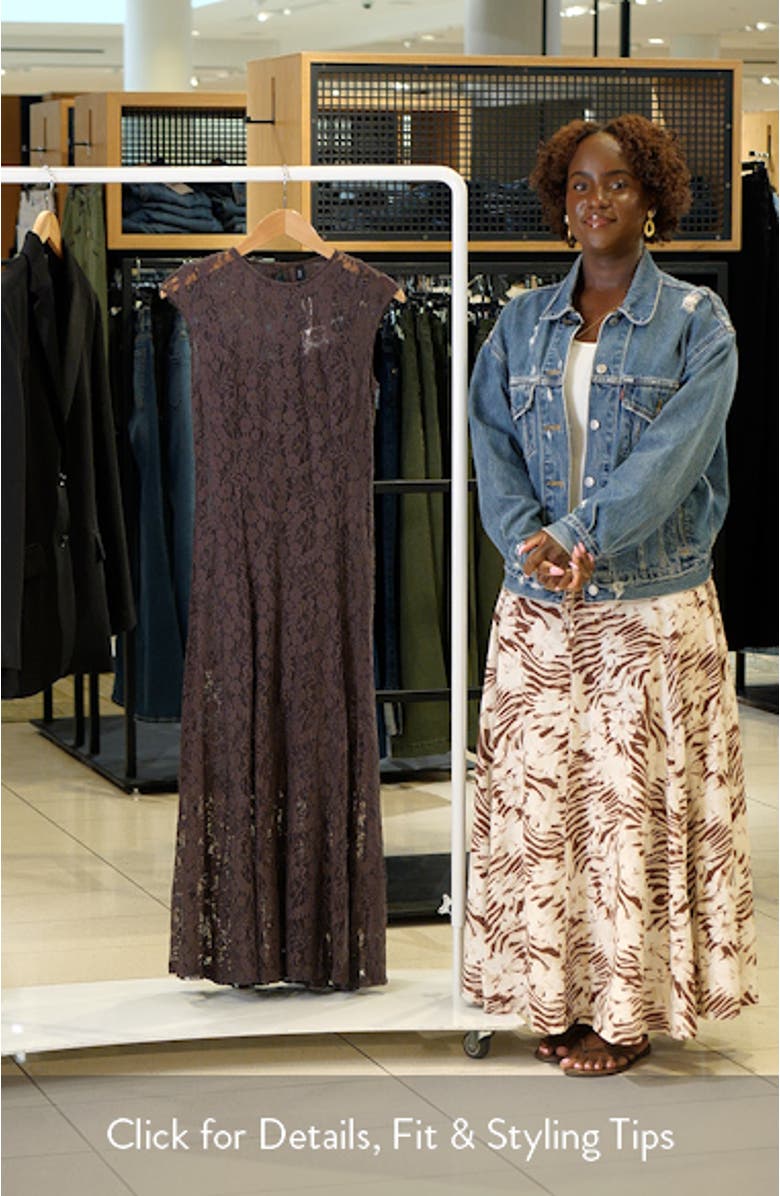 Avenue Lace Midi Dress, sales video thumbnail