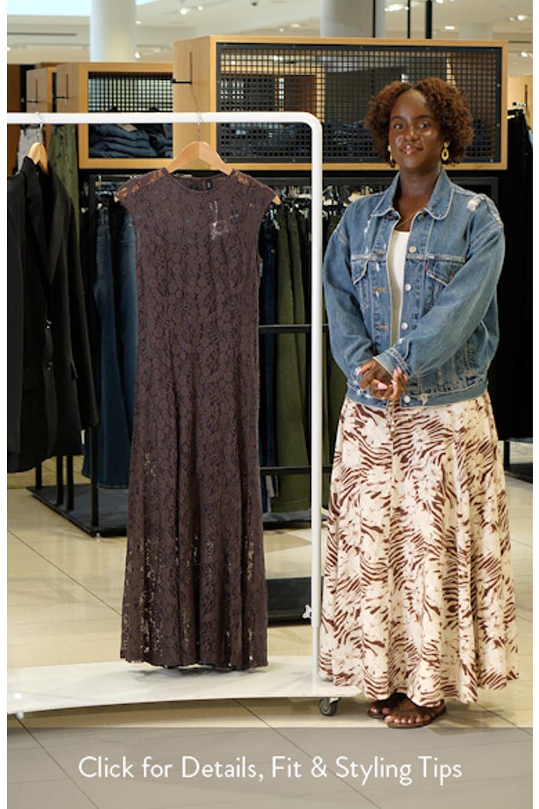 Avenue Lace Midi Dress video