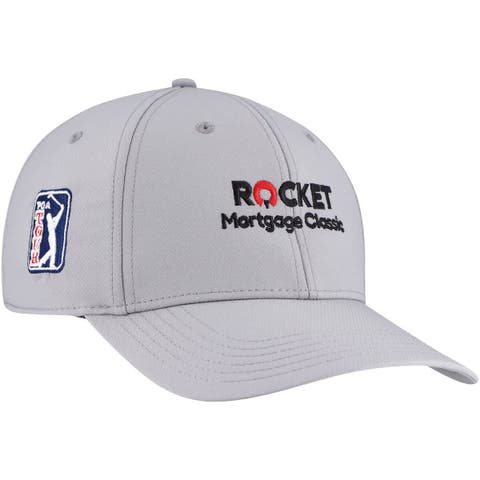 Men's Ahead Gray Rocket Mortgage Classic Stratus AeroSphere Adjustable Hat