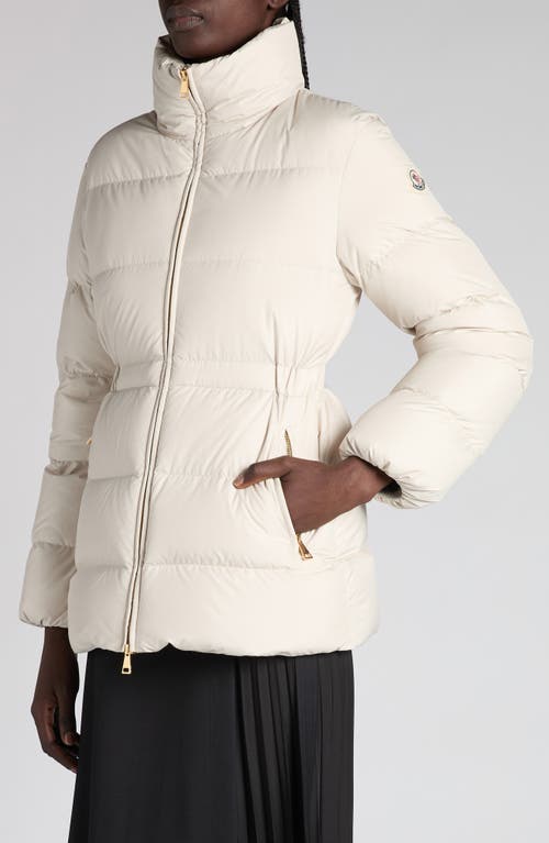 Moncler Brossette Down Jacket In White