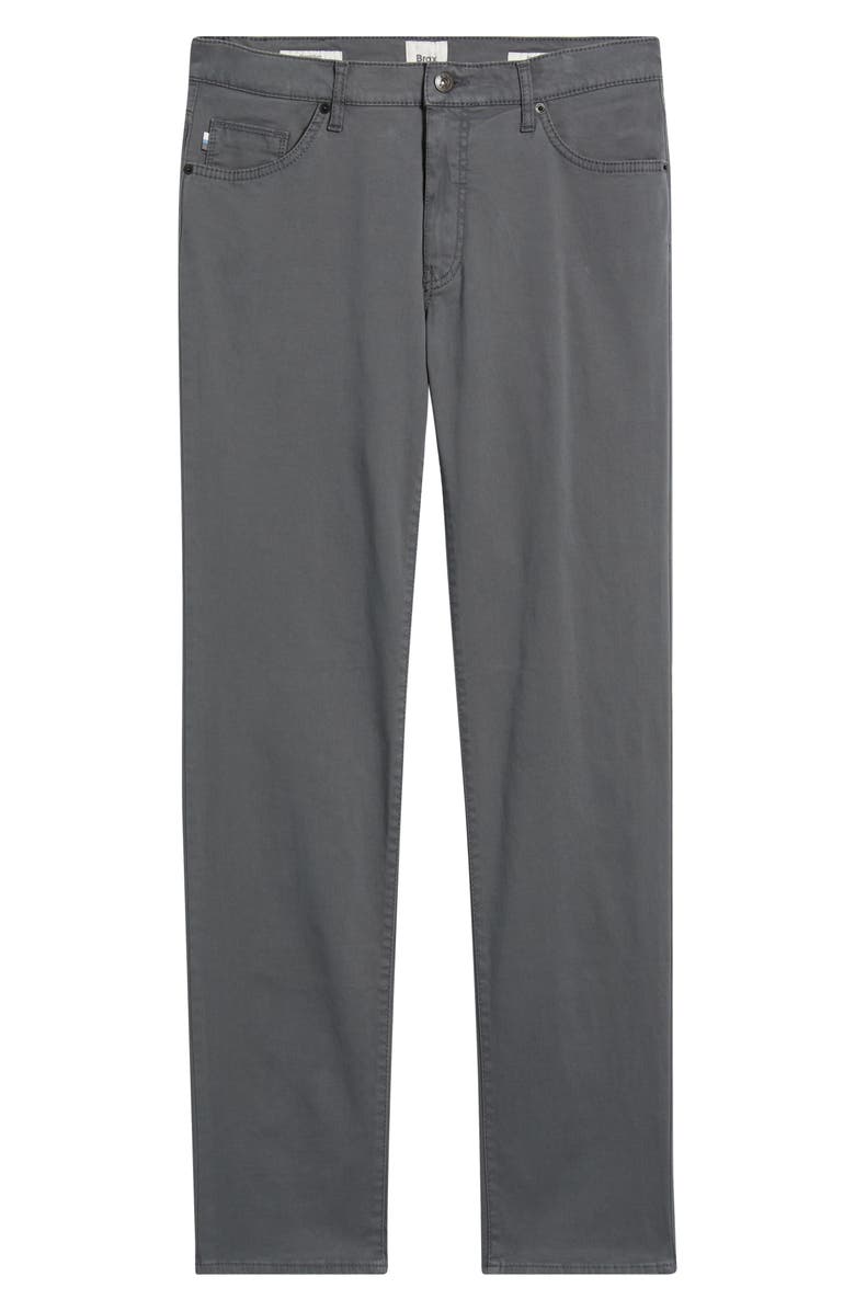 Brax Cadiz Straight Leg Stretch Twill Pants, Alternate, color, Elefant