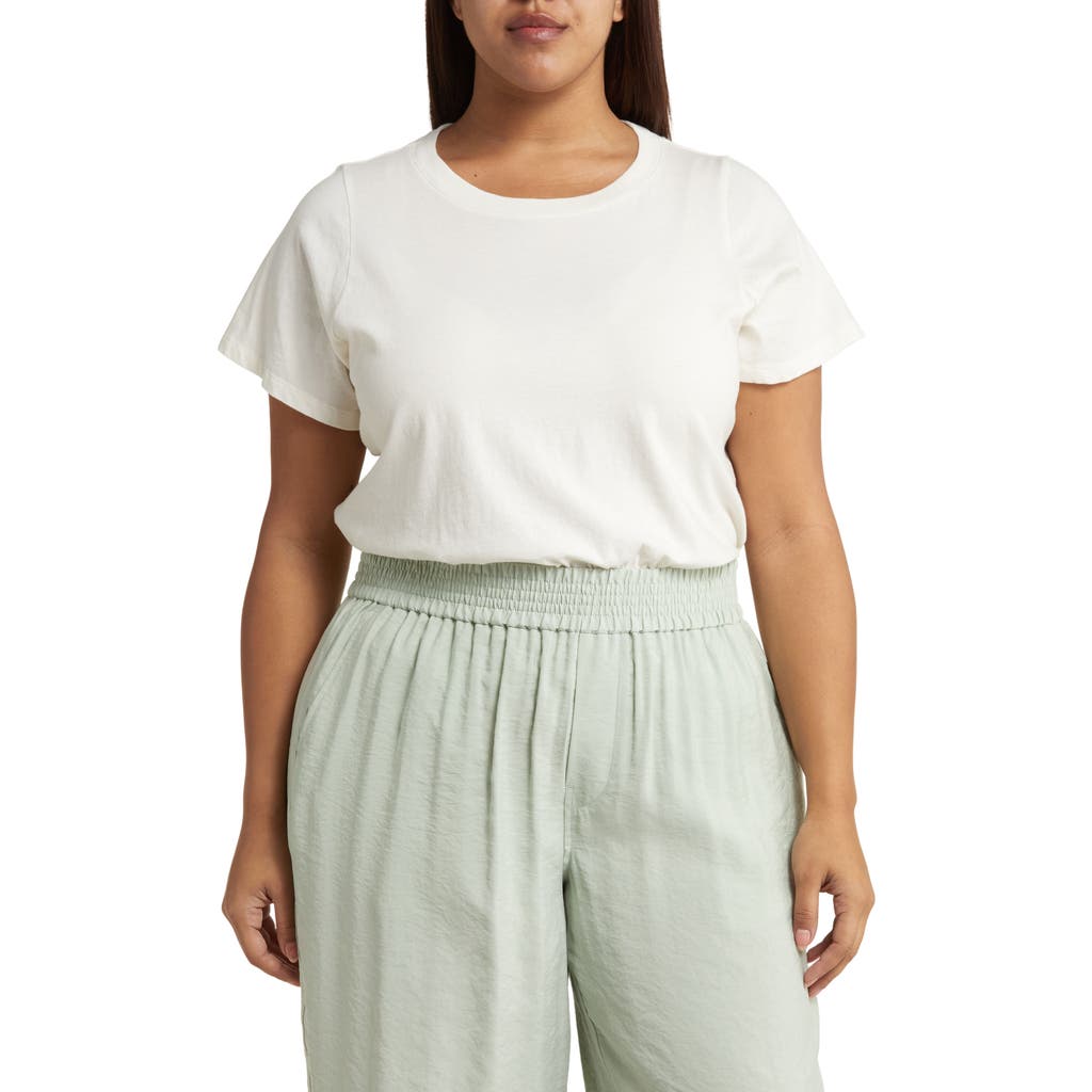 Madewell Bella Cotton Jersey T-shirt In Lighthouse