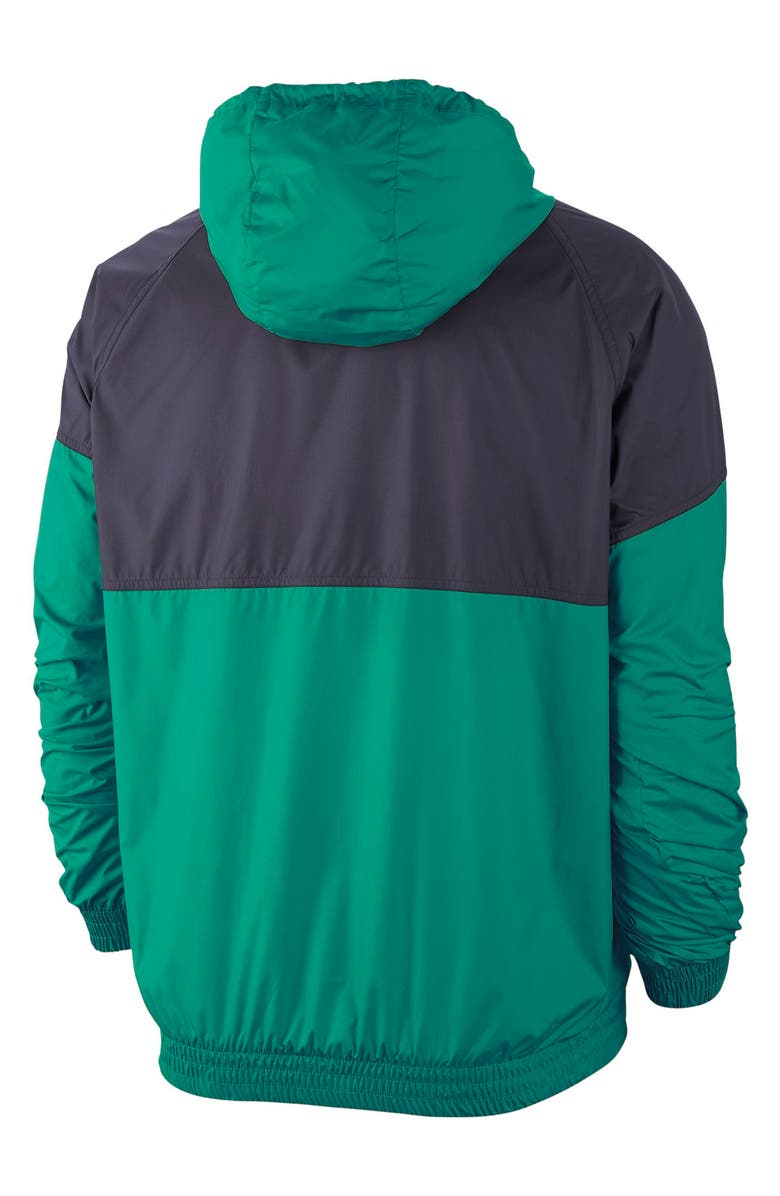 Nike SB Shield Quarter Zip Jacket, Alternate, color, Gridiron/ Neptune Green/ Green