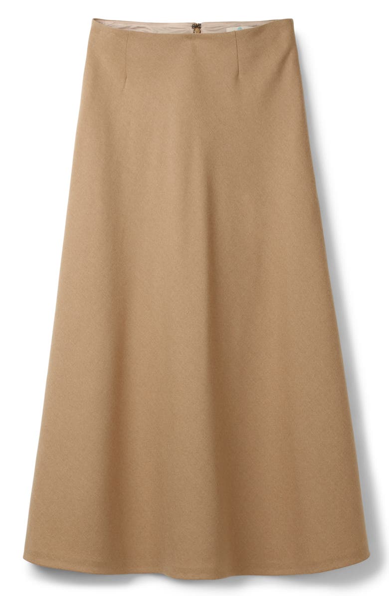 Boden Wool Blend Midi Skirt, Alternate, color, 