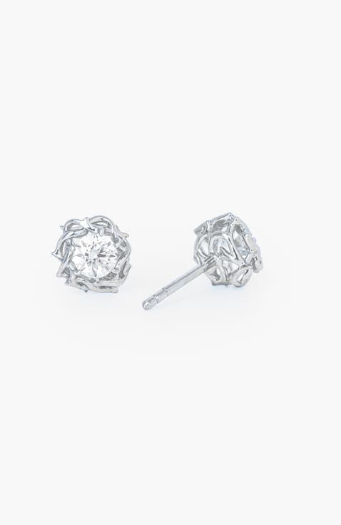 Crown of Thorns Stud Earrings