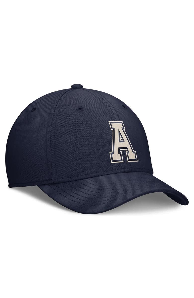 Nike Men's Nike  Navy Auburn Tigers Dri-FIT Vintage Rise Swooshflex Flex Hat, Alternate, color, Navy