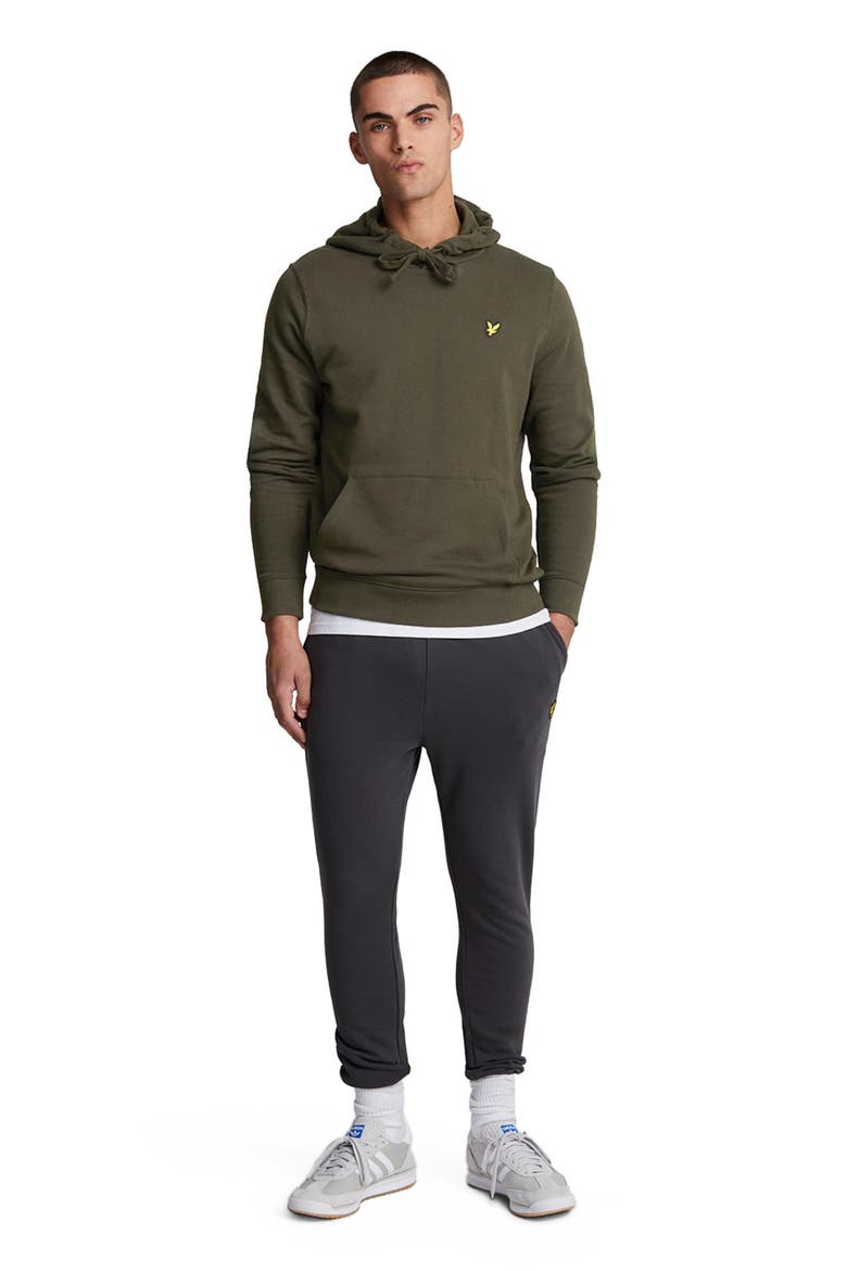 Long Sleeve Pull Over Hoodie, Main, color, Olive