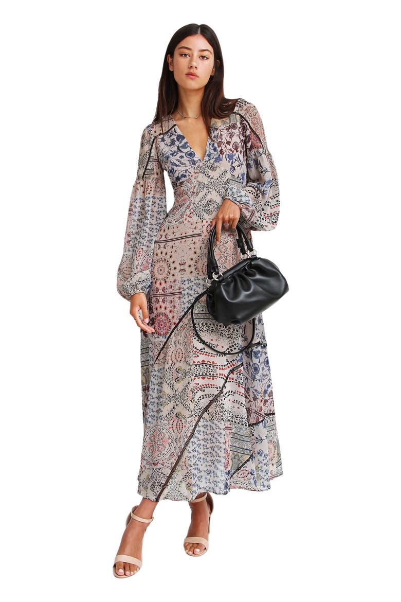 In Your Dreams Maxi Dress, Alternate, color, Beige