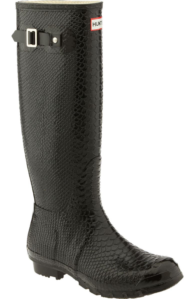 Hunter 'Boa Tall' Rain Boot, Main, color,