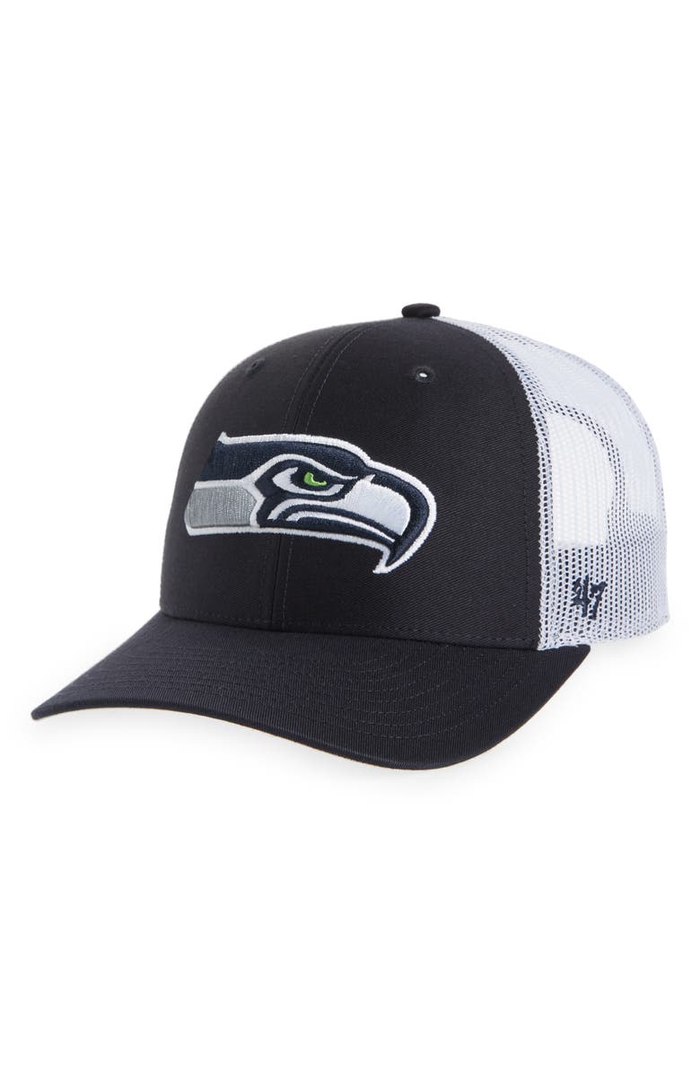 '47 Seattle Seahawks Trucker Hat, Main, color,