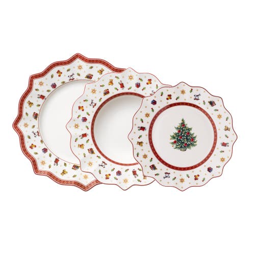 Villeroy & Boch Set Of 12 Toy's Delight Plates In Multi